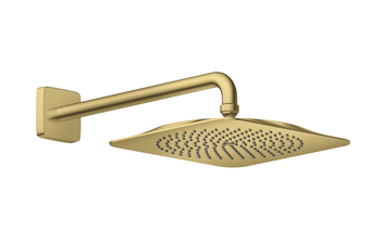 AXOR Citterio C Kopfbrause 270/270 1jet mit Brausearm | Polished Gold Optic