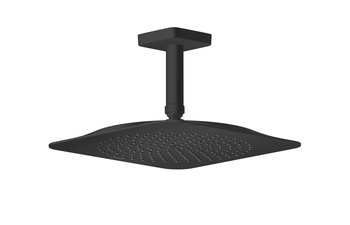 AXOR Citterio C Kopfbrause 270/270 1jet EcoSmart+ mit Deckenanschluss | Mattschwarz