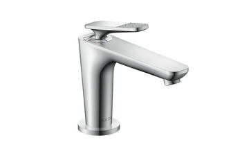 AXOR Citterio C Einhebel-Waschtischmischer 90 mit CoolStart für Handwaschbecken und Ablaufgarnitur - Cubic cut