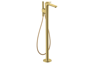AXOR Citterio C Einhebel-Wannenmischer bodenstehend | Polished Gold Optic