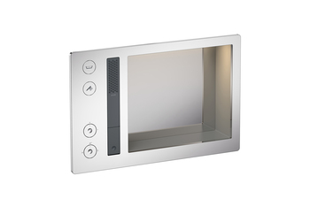 AXOR Incava Shower system 600/390 with thermostat for 2 functions for version with light