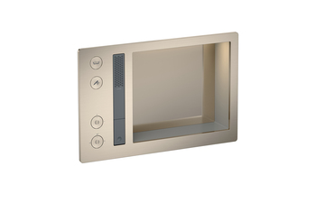 AXOR Incava Shower system 600/390 with thermostat for 2 functions for version with light | Brushed Nickel