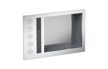 AXOR Incava Shower system 600/390 with thermostat for 3 functions