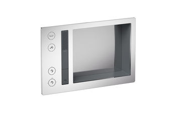 AXOR Incava Shower system 600/390 with thermostat for 2 functions