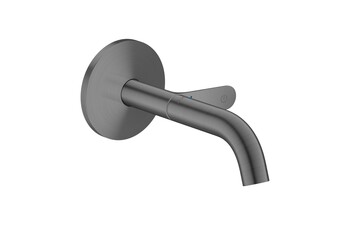 AXOR One Basin mixer for concealed installation wall-mounted Select with spout 160 mm I Brushed Black Chrome