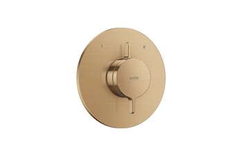 AXOR One Mixer for concealed installation for 2 functions I Brushed Bronze