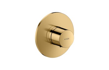 AXOR One Thermostat for concealed installation I Polished Gold Optic