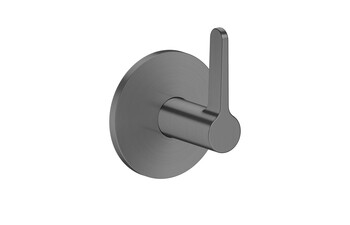 AXOR One Shut-off valve for concealed installation with lever handle I Brushed Black Chrome