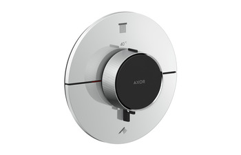 AXOR ShowerSelect ID Thermostat for concealed installation round for 2 functions