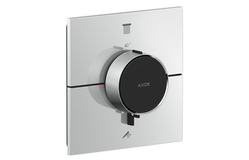 AXOR ShowerSelect ID Thermostat for concealed installation square for 2 functions