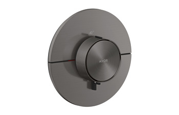 AXOR ShowerSelect ID Thermostat HighFlow for concealed installation round | Brushed Black Chrome