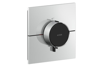 AXOR ShowerSelect ID Thermostat HighFlow for concealed installation square