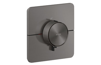 AXOR ShowerSelect ID Thermostat HighFlow for concealed installation softsquare | Brushed Black Chrome