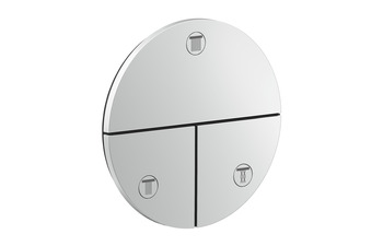 AXOR ShowerSelect ID Valve for concealed installation round for 3 functions