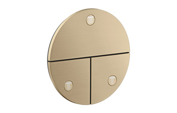 AXOR ShowerSelect ID Valve for concealed installation round for 3 functions | Brushed Bronze