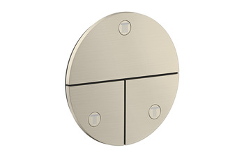 AXOR ShowerSelect ID Valve for concealed installation round for 3 functions | Brushed Nickel