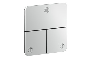 AXOR ShowerSelect ID Valve for concealed installation SoftSquare for 3 functions