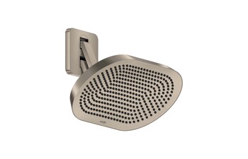 AXOR ShowerSphere Overhead shower 370/220 2jet EcoSmart with adjustable shower arm I Brushed Nickel