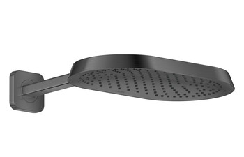 AXOR ShowerSphere Overhead shower 370/220 1jet EcoSmart with shower arm I Brushed Black Chrome