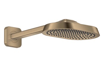 AXOR ShowerSphere Overhead shower 250/160 1jet with shower arm I Brushed Bronze