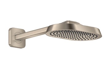 AXOR ShowerSphere Overhead shower 250/160 1jet with shower arm I Brushed Nickel