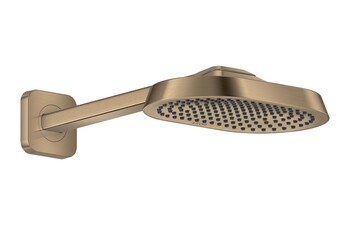 AXOR ShowerSphere Overhead shower 250/160 1jet EcoSmart with shower arm I Brushed Bronze