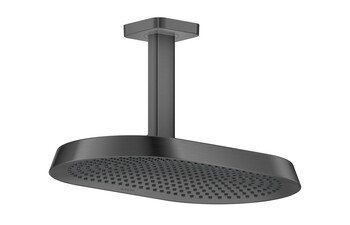 AXOR ShowerSphere Overhead shower 370/220 2jet EcoSmart with ceiling connector I Brushed Black Chrome