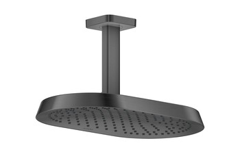 AXOR ShowerSphere Overhead shower 370/220 1jet EcoSmart with ceiling connector I Brushed Black Chrome