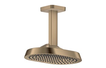 AXOR ShowerSphere Overhead shower 250/160 1jet with ceiling connector I Brushed Bronze