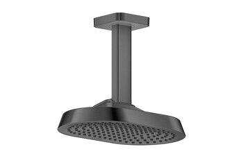 AXOR ShowerSphere Overhead shower 250/160 1jet with ceiling connector I Brushed Black Chrome