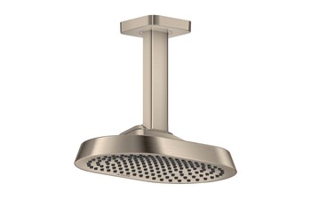 AXOR ShowerSphere Overhead shower 250/160 1jet with ceiling connector I Brushed Nickel