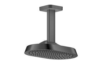 AXOR ShowerSphere Overhead shower 250/160 1jet EcoSmart with ceiling connector I Brushed Black Chrome