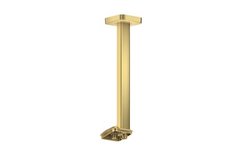 AXOR ShowerSphere Ceiling connector 300 mm for verhead shower 2jet I Polished Gold Optic