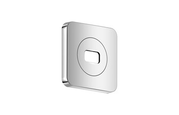 AXOR ShowerSphere Escutcheon 120/120 softsquare