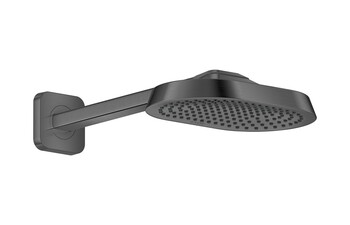 AXOR Showerphere Overhead shower 250/160 1jet EcoSmart+ with shower arm I Brushed Black Chrome