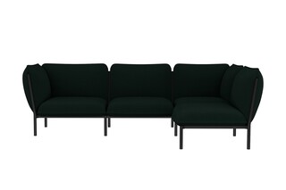 Kumo Corner Sofa Right with Armrest  by  Hem