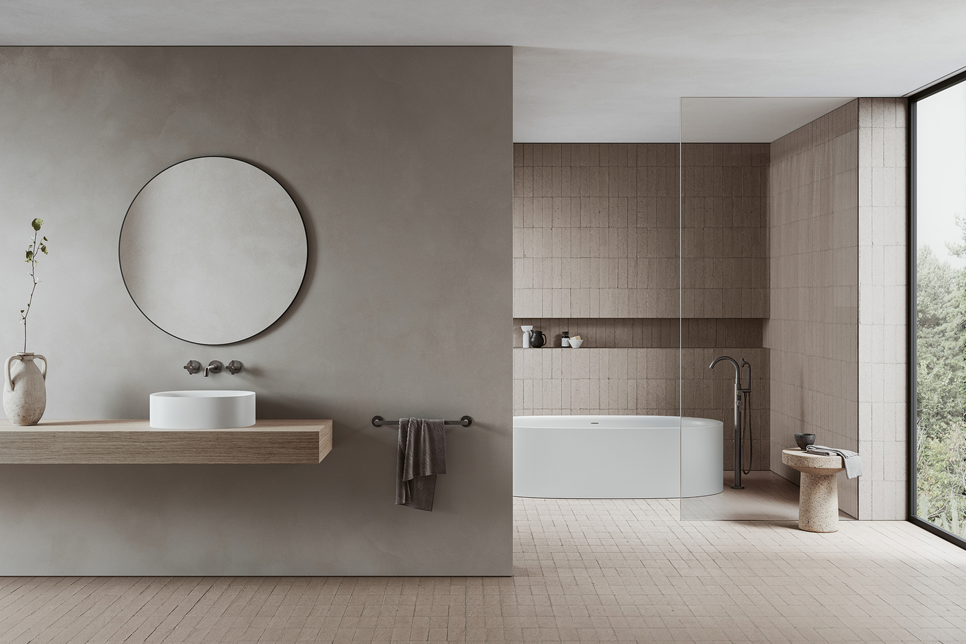 Icona Classic Wandwaschtischmischer