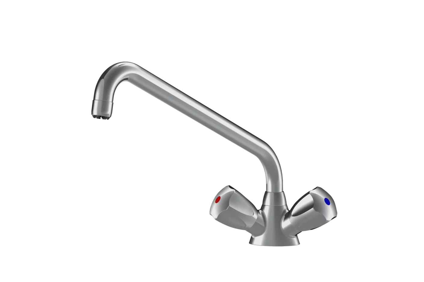 Two-handle mixer commercial kitchen