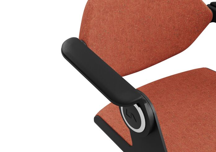 K n balance conference armlehne leder schwarz armrest black leather