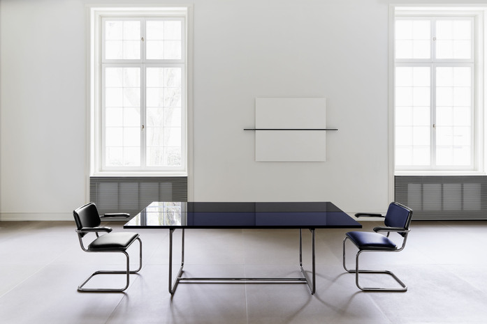 JS THONET S1070 SERIOUS 01 04 S64 P 01 04 black blue photo Naegele art Haris Epaminonda