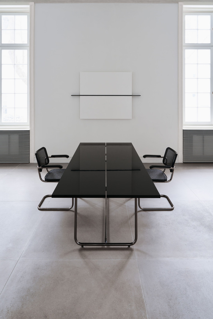 JS THONET S1070 SERIOUS 01 graphite black S64 V SER 05 DM photo Naegele art Haris Epaminonda