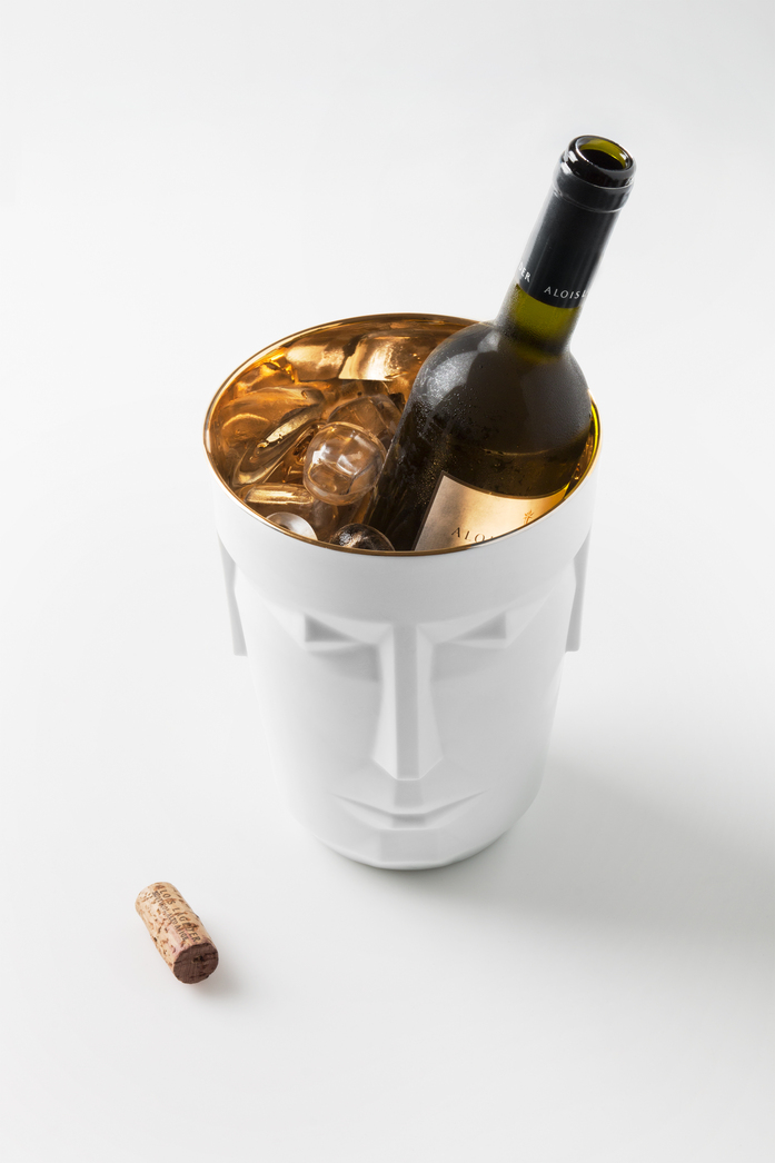 Prometheus Ice bucket Satin White Still 03