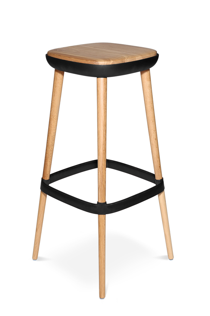 W2020 Stool Charcool Black 083 A9508 probro