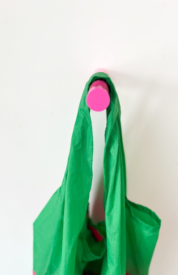 Stifthaken L / Pin Hook L Neon Pink