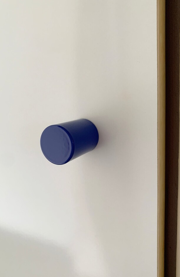 furniture knob 02 / knob L 02 blue