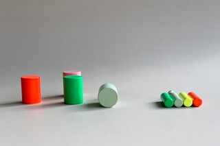 furniture knob 02 / knob L 02 neon green  by  Kolor