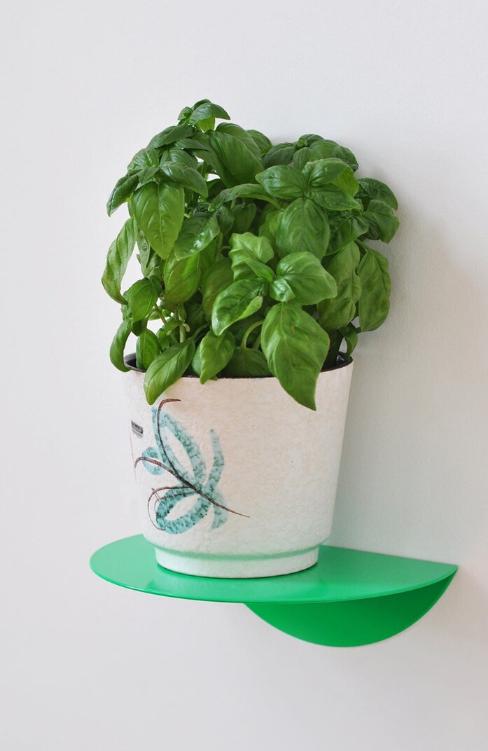 Kolor dotshelf blumenregal neongreen leuchtgruen 05 portrait 1313x2020