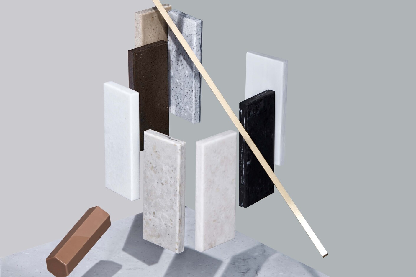 Granite, Quartz, Sand & Pearl