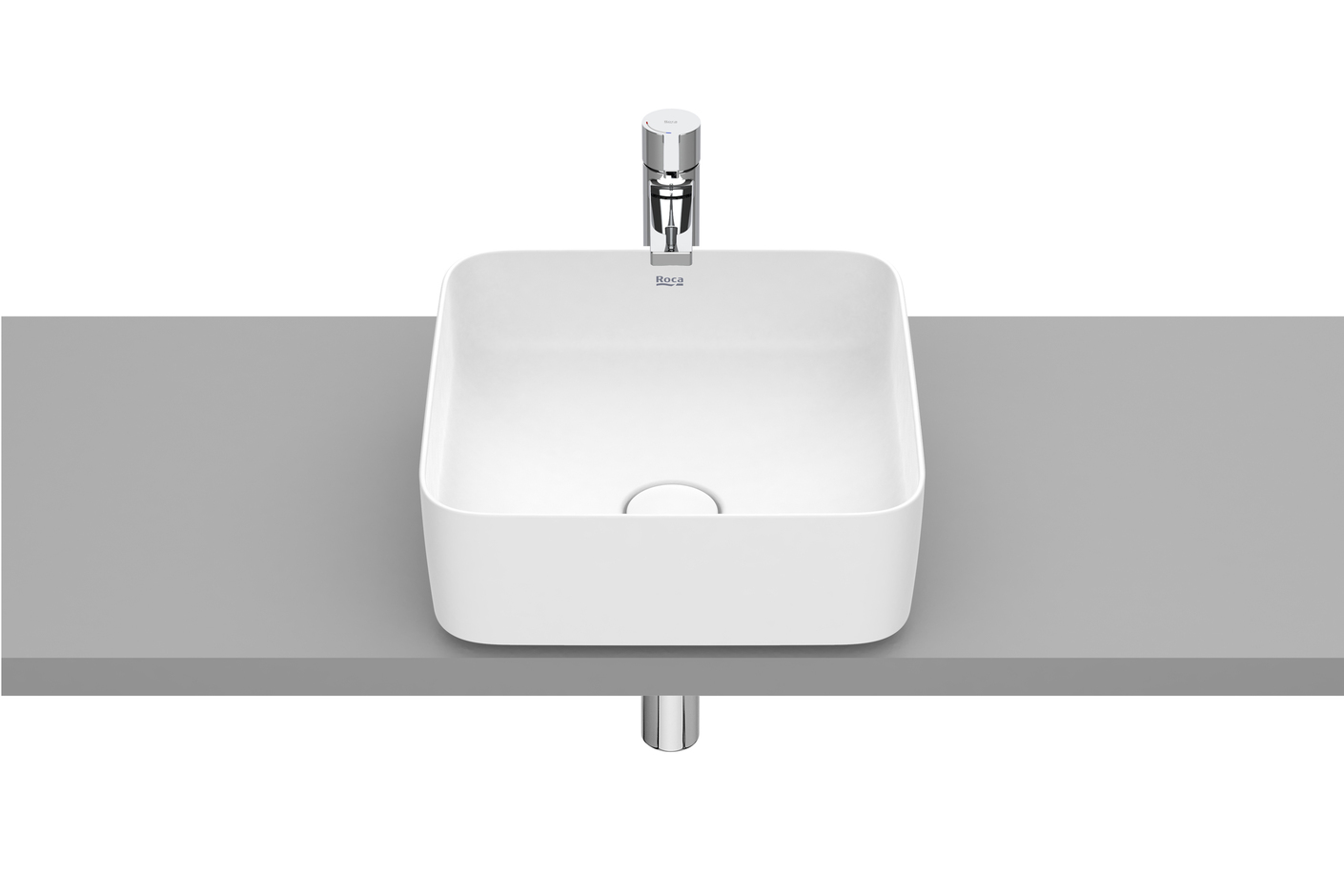 Inspira SQUARE - Over countertop FINECERAMIC® basin