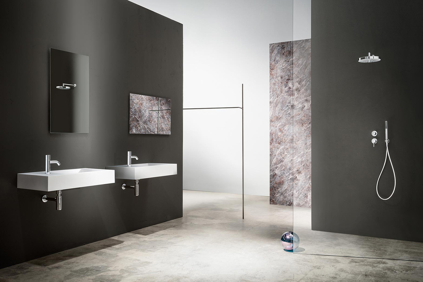 NOSTROMO 3/4'' built-in thermostatic shower mixer